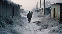 Putins Soldaten droht in der Ukraine der Kälte-Tod.