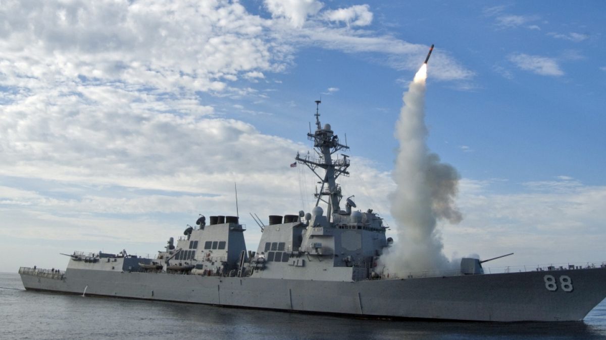 Berichten zufolge wurde im Roten Meer ein US-Kriegsschiff angegriffen. (Foto)