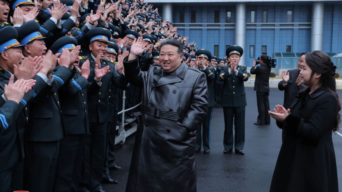 Kim Jong Un sorgte auch 2023 für reichlich Schlagzeilen. (Foto)