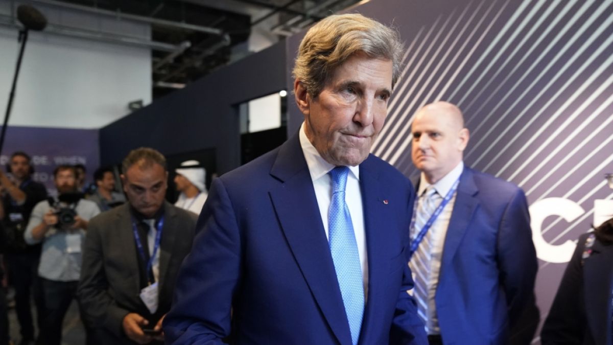 John Kerry beim UN-Klimagipfel COP28 (Foto)