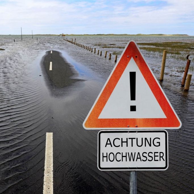 Hochwasserwarnung für Kreis Steinburg und weitere Landkreise ab 22.02.2024