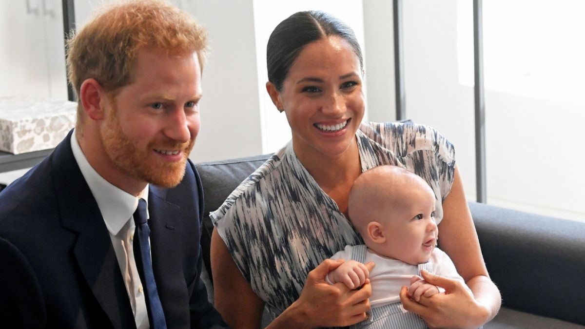 Prinz Harry soll sich große Sorgen um die Sicherheit seiner Kinder Archie Harrison (auf dem Foto zu sehen) und Lilibet Diana machen. (Foto)