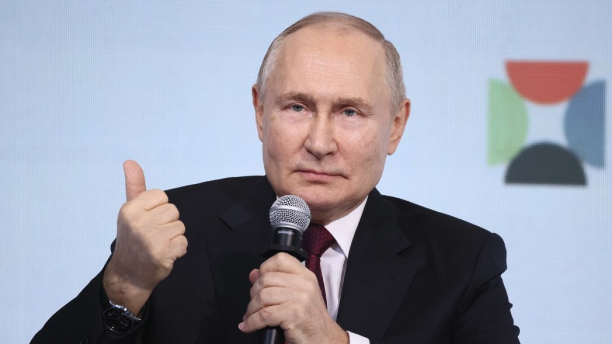 Wladimir Putin will 2024 erneut bei der Präsidentschaftswahl in Russland kandidieren. (Foto)