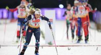 Die norwegische Biathletin Ingrid Landmark Tandrevold geht auch 2023 bei der Biathlon World Team Challenge (WTC) in der Veltins Arena auf Schalke an den Start.