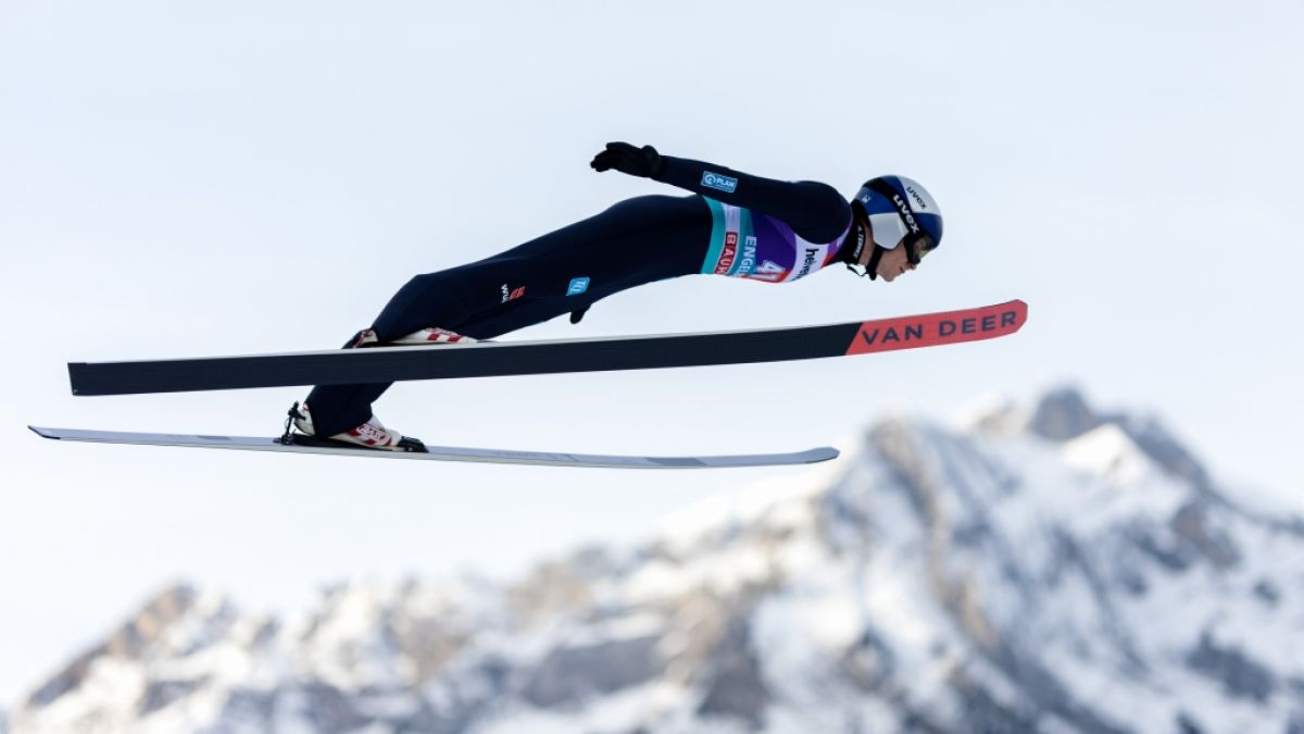 Skispringer Andreas Wellinger aus Deutschland in Aktion. (Foto)