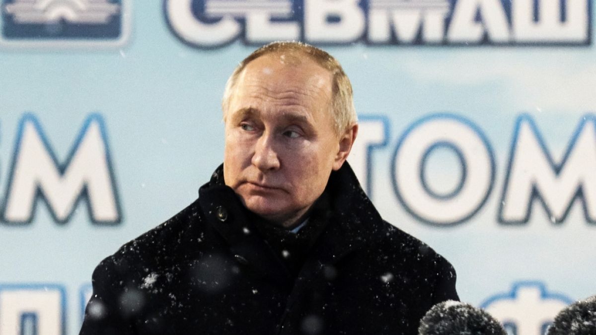So kennt man Wladimir Putin über Russlands Grenzen hinaus - für einen neuen Kalender mutierte der Kreml-Chef jedoch zum patriotischen Mucki-Mann. (Foto)