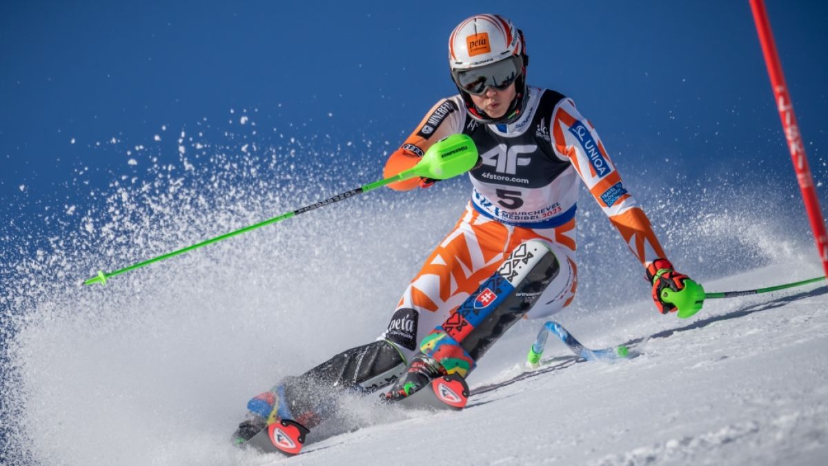 Wie schneidet Petra Vlhova aus der Slowakei am 21.12.2023 beim Slalom im Ski-alpin-Weltcup der Damen in Courchevel ab? (Foto)