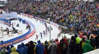 Beim Biathlon-Weltcup in Oberhof sorgten Anfang Januar 2024 wieder zahlreiche Zuschauer für ausgelassene Stimmung.
