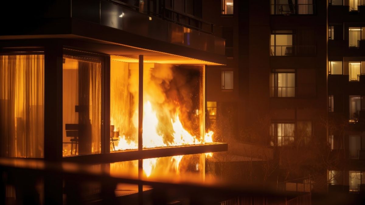 Ein Brandereignis in einer bebauten Umgebung kann erheblichen Schaden verursachen und Menschenleben gefährden. (Symbolbild). (Foto)