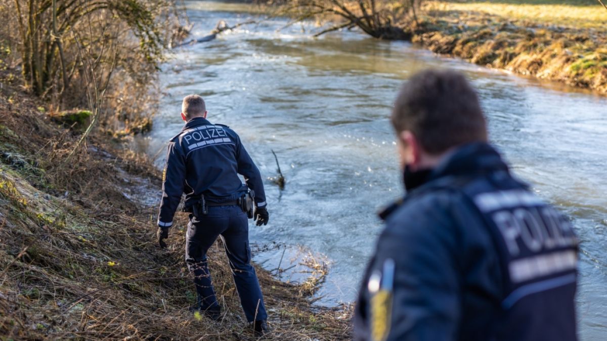 Taucher fanden die vermisste Zweijährige am Dienstag im Fluss Lauchert. (Foto)