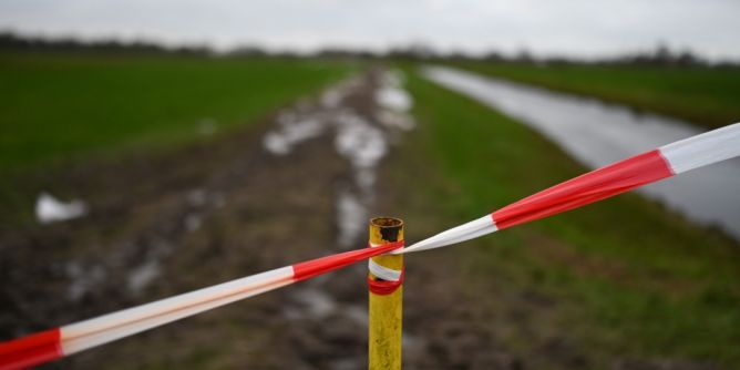 Hochwasser-Alarm im Januar 2024