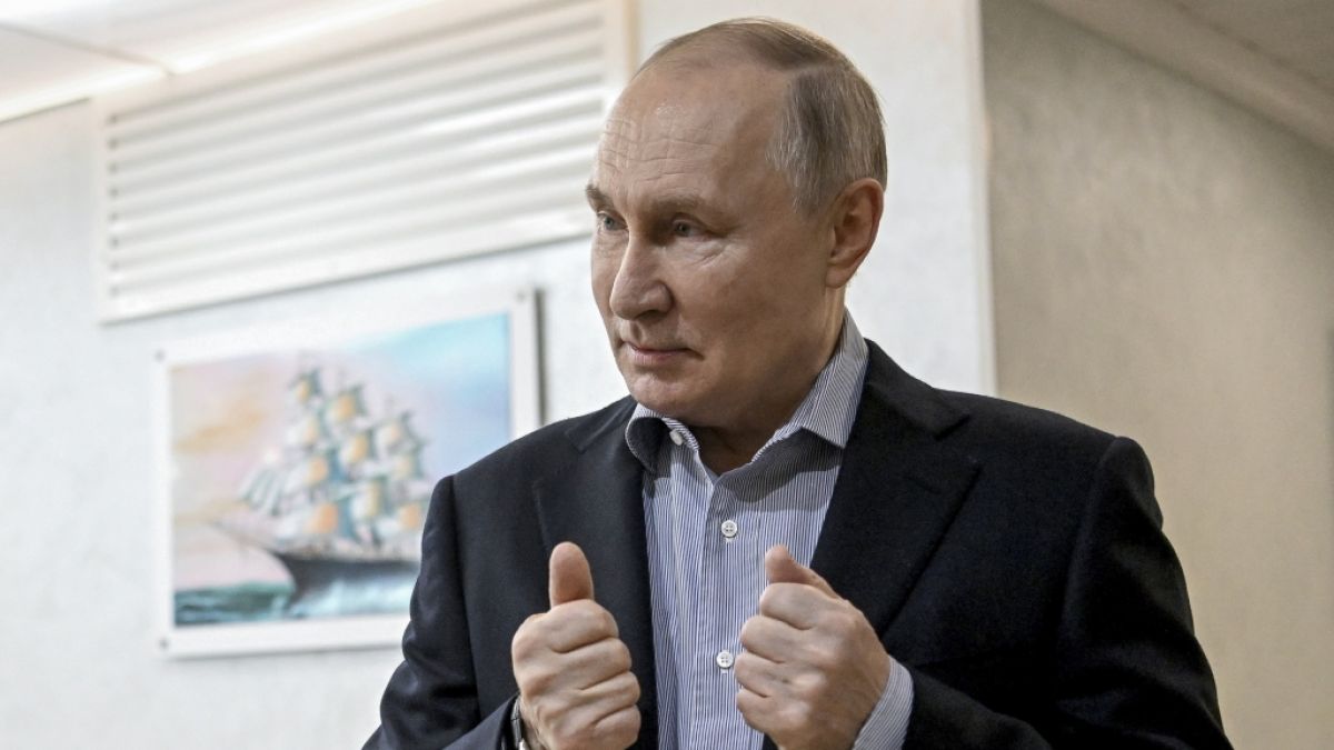 Wladimir Putin ist weiterhin davon überzeugt, den Ukraine-Krieg zu gewinnen. (Foto)