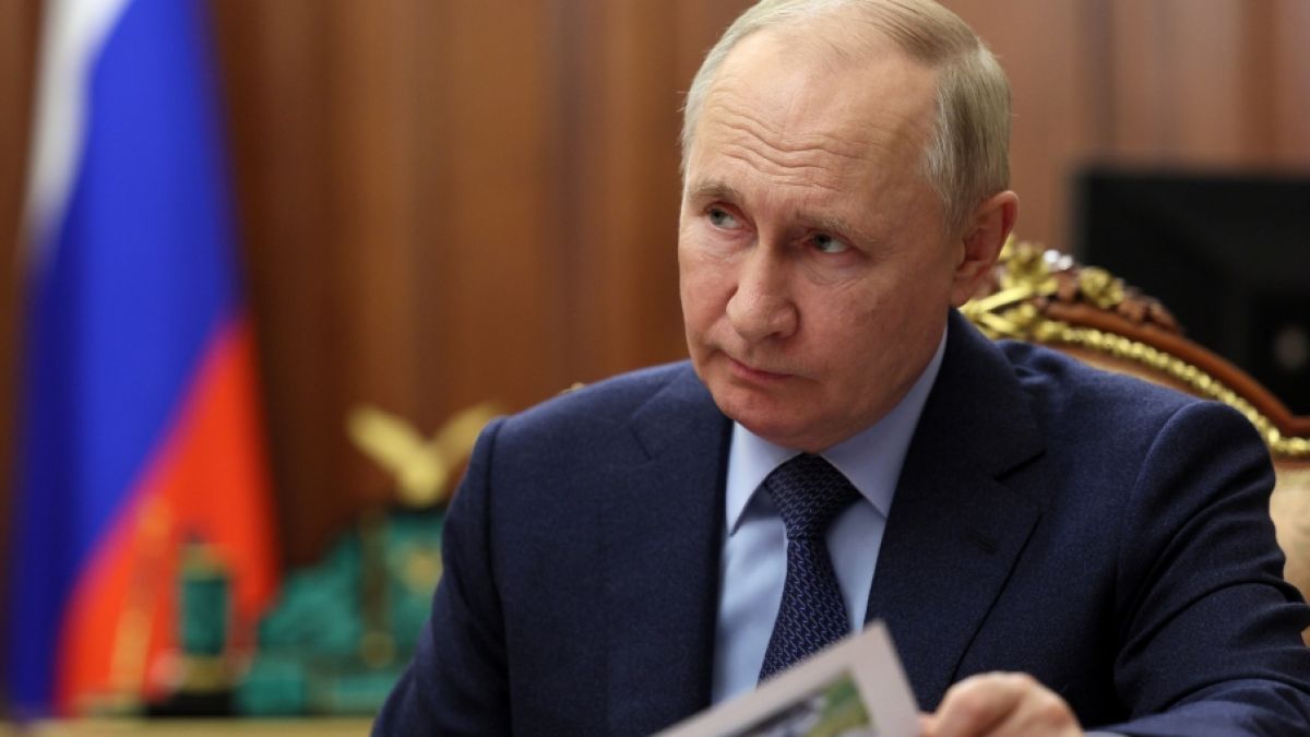 Wladimir Putin führt Februar 2022 Krieg gegen die Ukraine. (Foto)