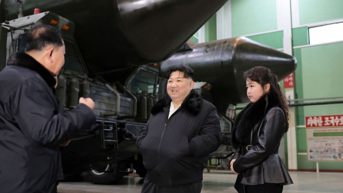 Kim Ju Ae wird als Nachfolgerin von Kim Jong Un gehandelt. (Foto)
