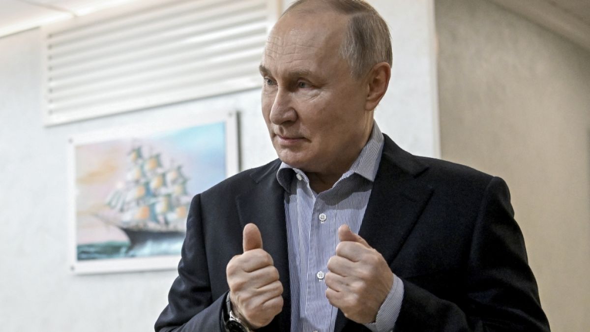 Wladimir Putin hat den Ukraine-Krieg vor knapp zwei Jahren vom Zaun gebrochen - und könnte den Einschätzungen von Geschichtswissenschaftler Jörg Baberowski als Sieger aus dem blutigen Konflikt hervorgehen. (Foto)