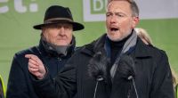 Finanzminister Christian Lindner ist bei der Großdemonstration der Landwirte in Berlin lautstark beschimpft worden.