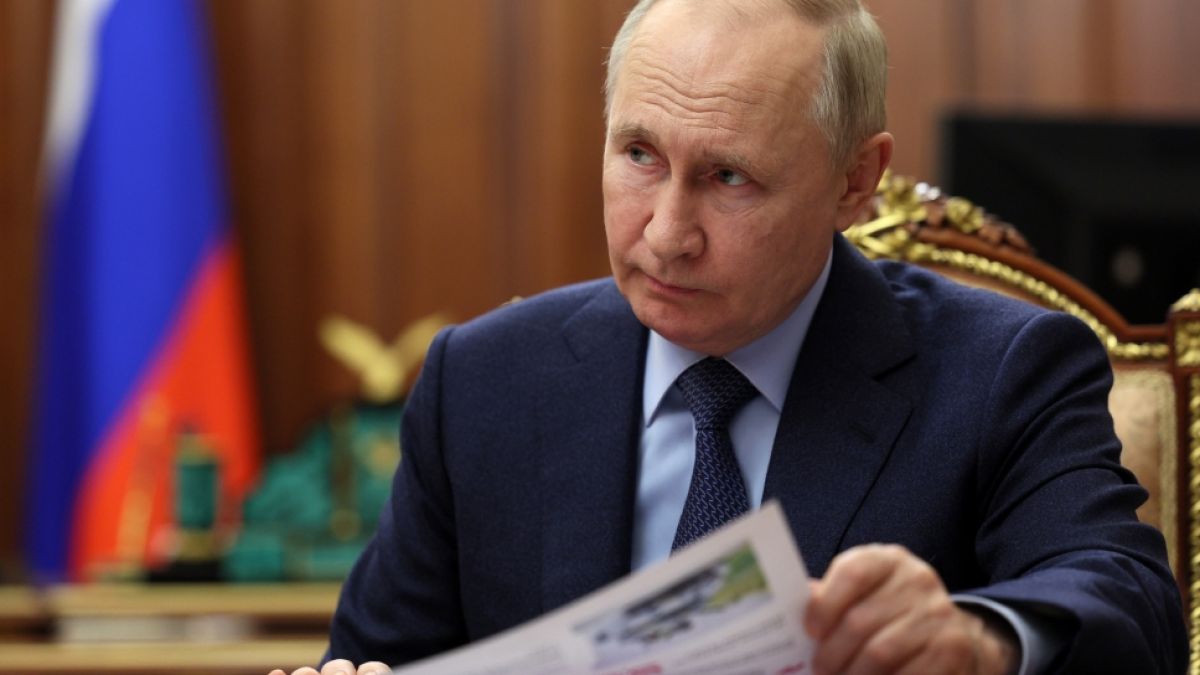 Wladimir Putin führt seit Februar 2022 einen Angriffskrieg gegen die Ukraine. (Foto)