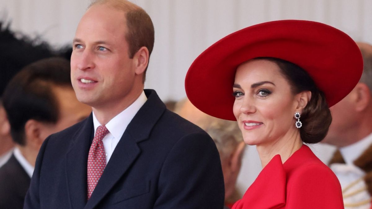Prinz William und Prinzessin Kate stehen in guten wie in schlechten Zeiten fest zusammen: Nach ihrer Operation bekommt die Prinzessin von Wales täglich Krankenbesuch von ihrem Ehemann. (Foto)