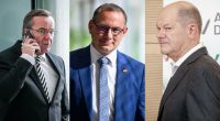 Boris Pistorius, Tino Chrupall und  Olaf Scholz in den Politik-News der Woche.