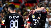 Endstation Halbfinale: Für Deutschlands Handballer um Jannik Kohlbacher und Rune Dahmke zerplatzte der Final-Traum bei der EM gegen Dänemark.