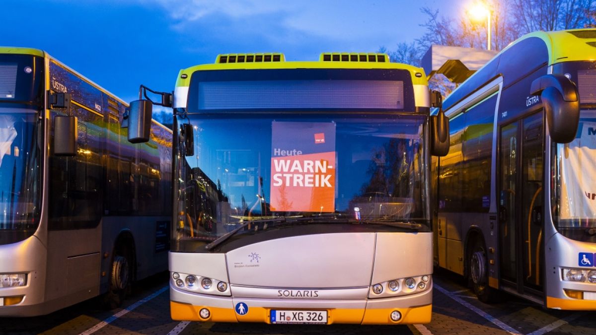 Verdi plant Arbeitsniederlegungen in Bussen und Bahnen in weiten Teilen Deutschlands. (Foto)