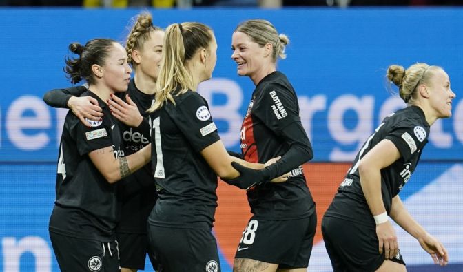 Die Eintracht-Frankfurt-Frauen spielen in der Champions League 2024 in Gruppe A.