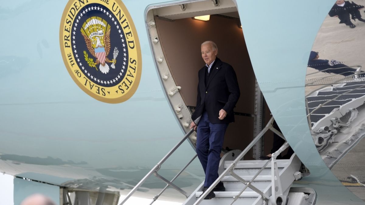 Joe Biden ist aktuell im US-Wahlkampf pausenlos auf Achse. (Foto)