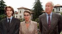 Vittorio Emanuele von Savoyen (r.), hier zu sehen mit seiner Frau Marina Doria und seinem Sohn Emanuele Filiberto (l.), ist im Alter von 86 Jahren gestorben.