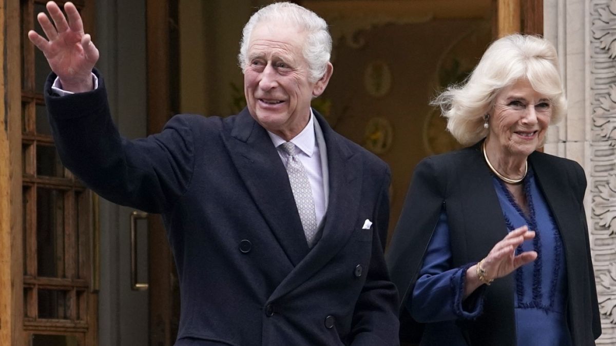 Große Sorge um König Charles III.: Der Briten-Monarch ist an Krebs erkrankt. (Foto)