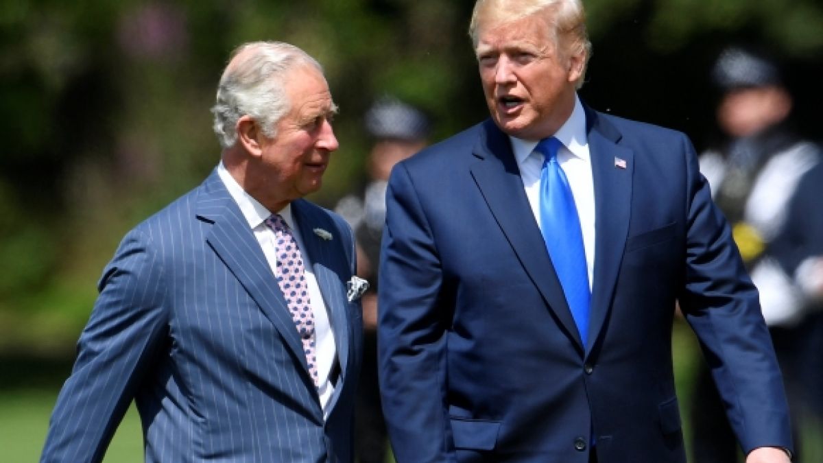 Donald Trump ist in großer Sorge um König Charles III. (Foto)