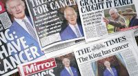 Die britische Presse druckte am Dienstag mehrfach das Foto ab, mit dem König Charles III. seine Krebserkrankung publik machte. Ist darauf eine versteckte Botschaft zu erkennen?