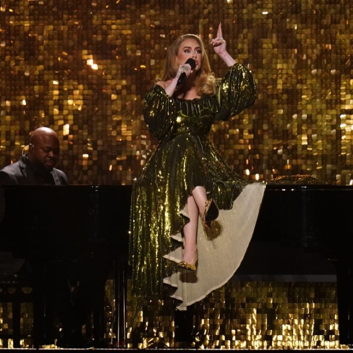 Die britische Sängerin Adele bei den Brit Awards 2022.