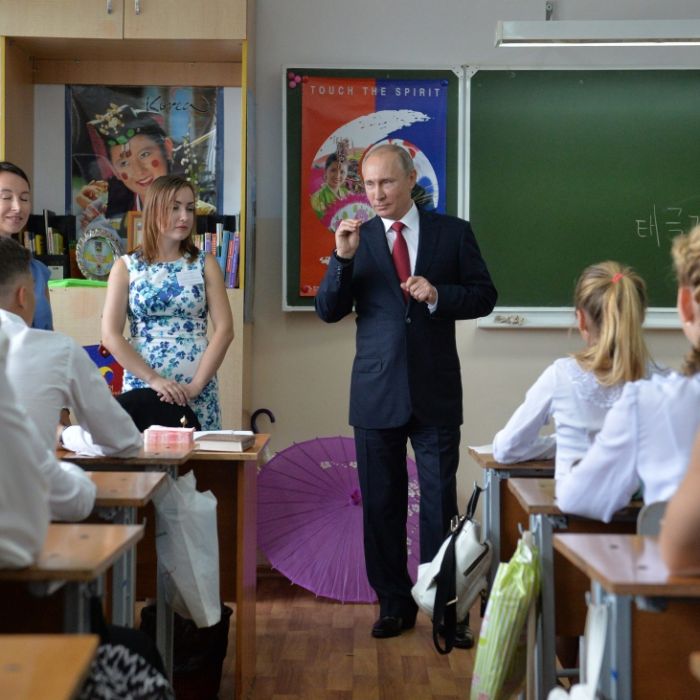 Propaganda im Klassenzimmer! Putin bereitet Schüler auf Atomkrieg vor