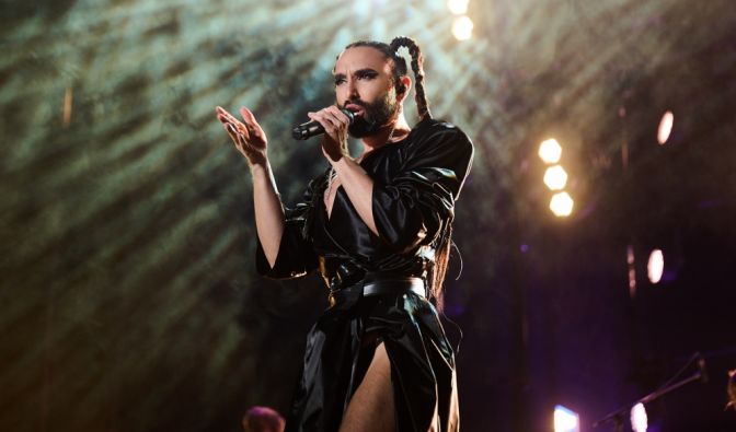 Conchita Wurst beim Charity-Konzert 
