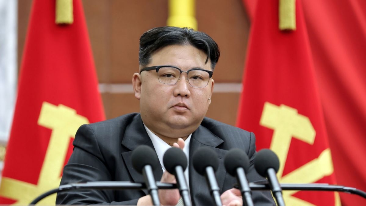 Kim Jong-un droht Südkorea offen mit Krieg. (Foto)