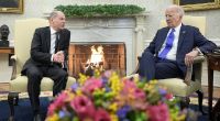 Kanzler Olaf Scholz und US-Präsident Joe Biden bei ihrem Treffen im Weißen Haus.