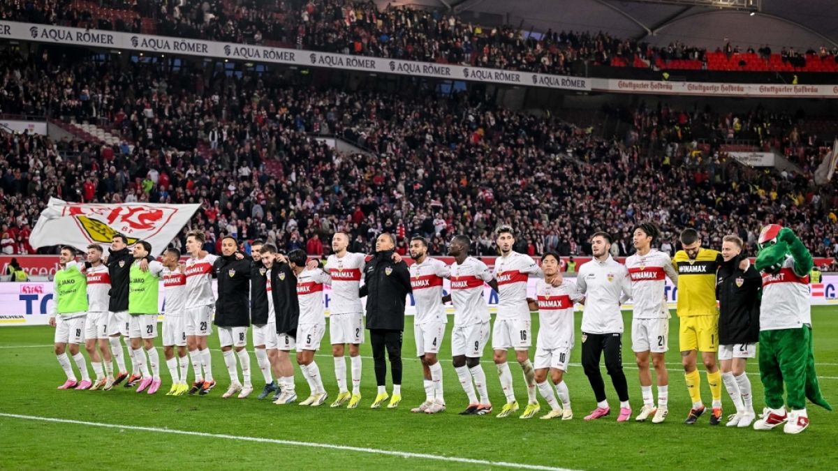 Aktuelle News über den VfB Stuttgart lesen Sie auf news.de. (Foto)
