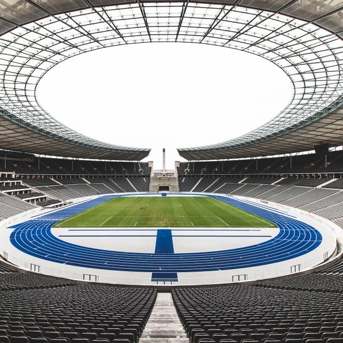 Im Berliner Olympiastadion soll das Finale der Fußball-EM 2024 in Deutschland stattfinden.
