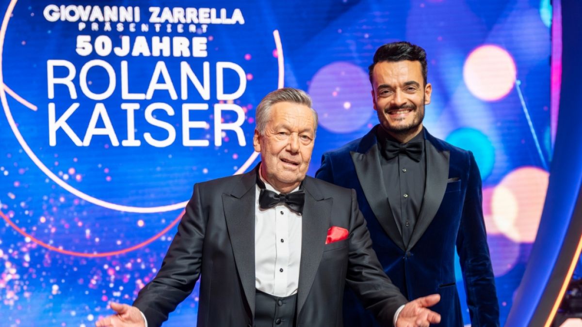 "Giovanni Zarrella präsentiert: 50 Jahre Roland Kaiser" läuft am Samstag, 24. Februar, im ZDF. (Foto)