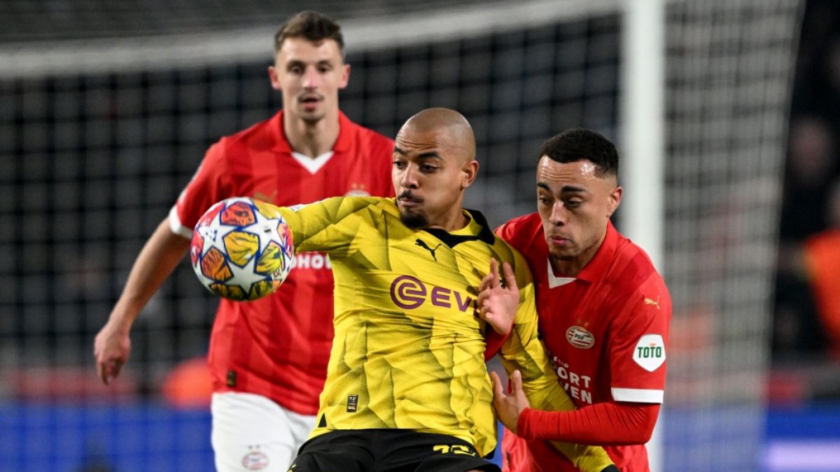 Borussia Dortmund erkämpfte sich im Achtelfinal-Hinspiel der Champions League gegen PSV Eindhoven ein Remis. (Foto)