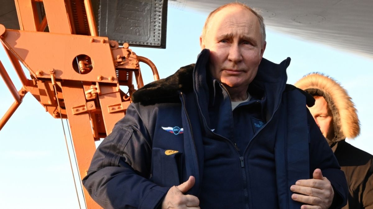 Wladimir Putin hat angeblich Parkinson. (Foto)