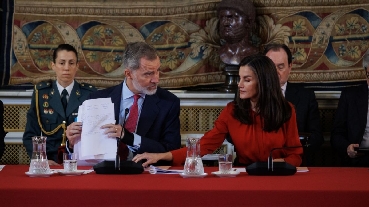 Um Königin Letizia und König Felipe IV. von Spanien ranken sich Scheidungsgerüchte. (Foto)
