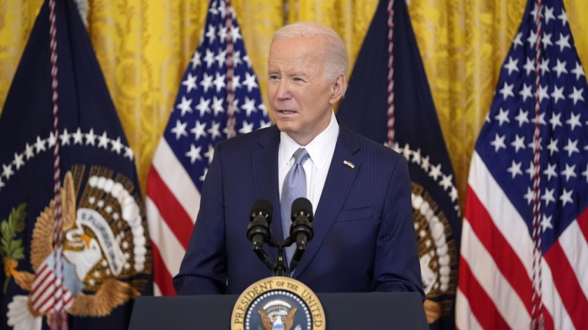 Joe Biden unterzog sich seiner jährlichen Gesundheitsuntersuchung. (Foto)