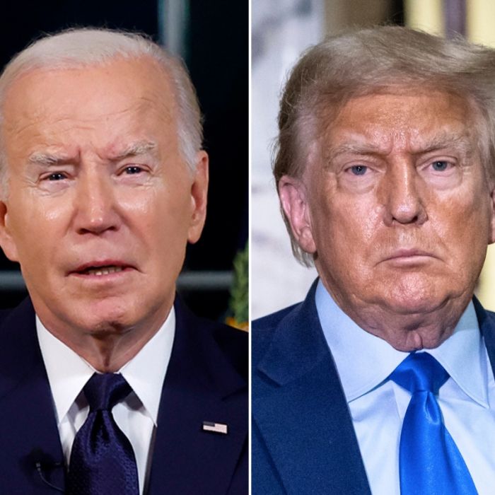 Aktueller und ehemaliger US-Präsident: Joe Biden und Donald Trump.