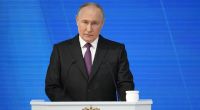 Wladimir Putin wirkte einer Körpersprache-Expertin zufolge bei seiner Rede in Moskau 