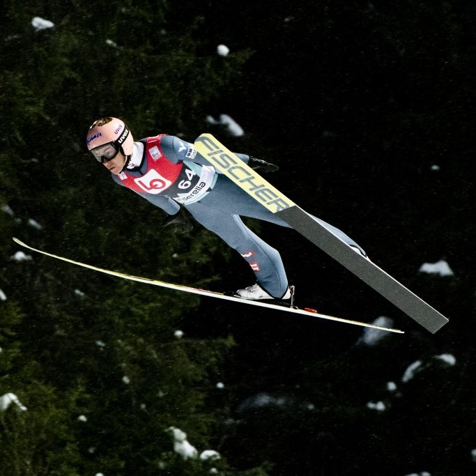Skispringer verpassen in Trondheim Podest - Schmid Siebte
