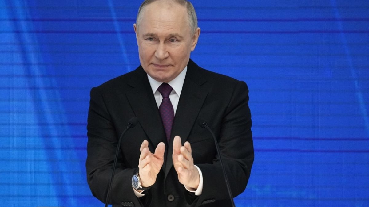 Wladimir Putin sorgt sich um eine zu geringe Wahlbeteiligung bei der Präsidentschaftswahl. (Foto)