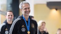 Christian Wück trainiert nach Olympia 2024 das DFB-Frauenfußball-Team.