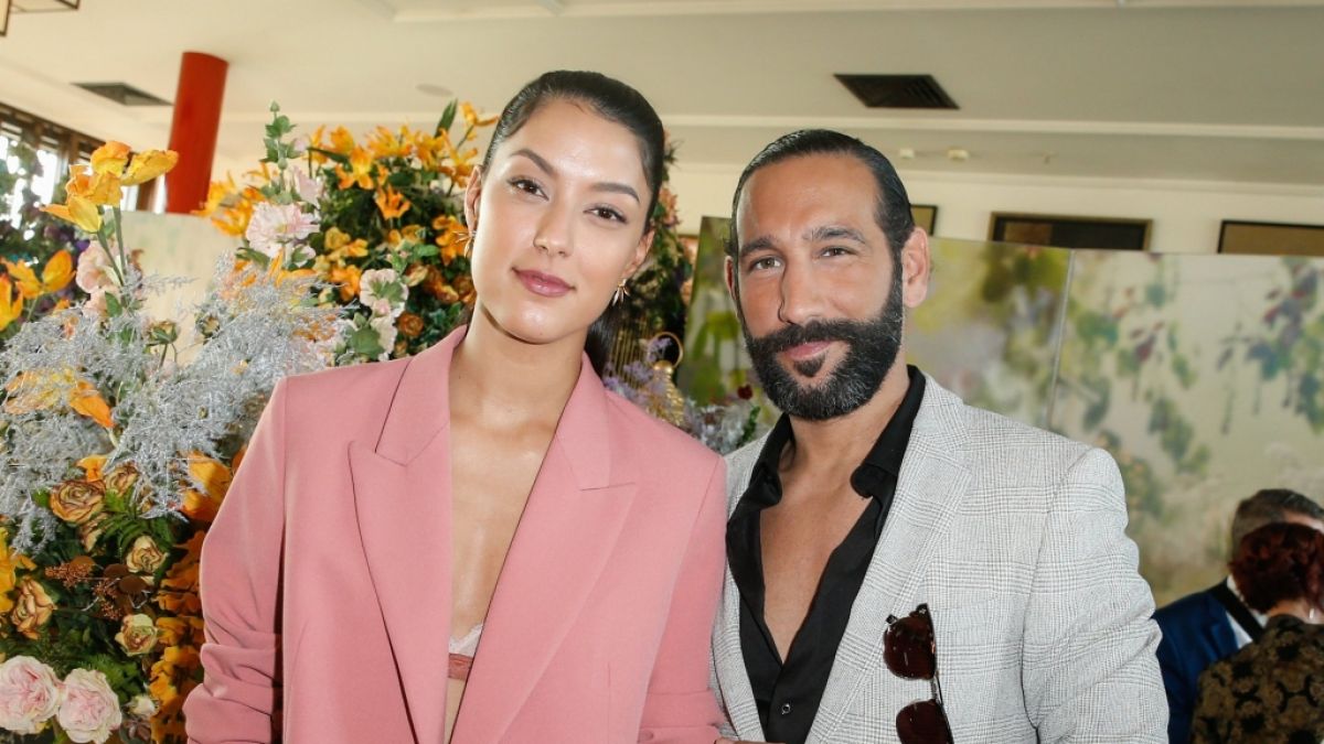 T&auml;nzer Massimo Sinat&oacute; ist mit Model und Moderatorin Rebecca Mir verheiratet. (Foto)