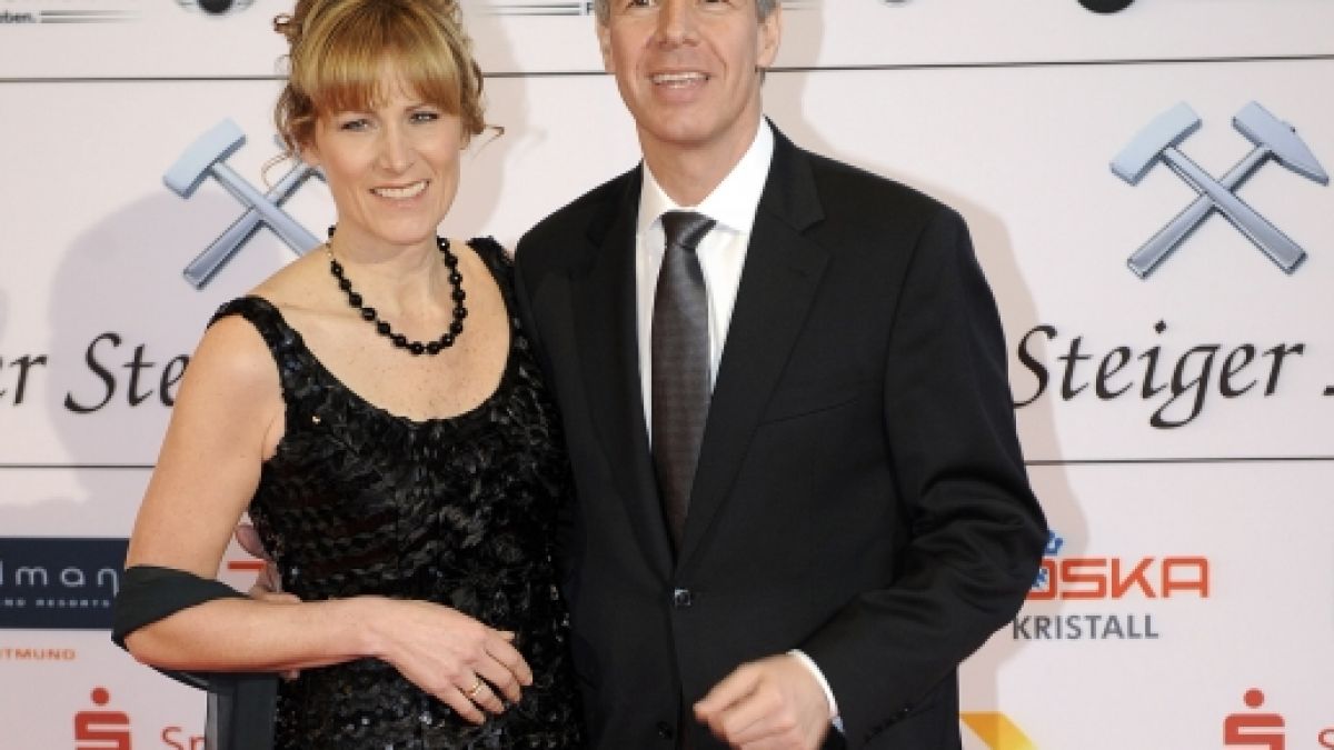 Peter Kloeppel mit seiner Frau Carol. (Foto)